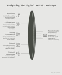 the five questions to ask before trusting a health website. 